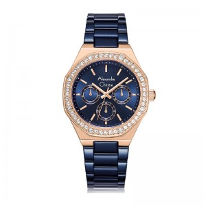 Alexandre Christie AC 2B58 Rosegold Blue BFBURBU